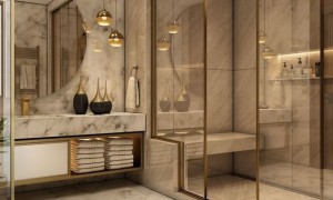 Thiết kế nội thất phòng tắm cho căn hộ chung cư